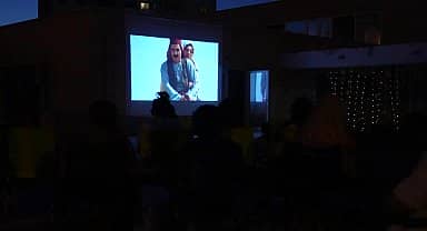 ABB Batıpark Çocuk Kulübü'nden açık havada sinema keyfi