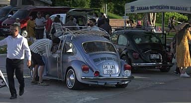 Ankara Büyükşehir Belediyesi, depremzede vatandaşlar için açık hava sinema etkinliği düzenledi 