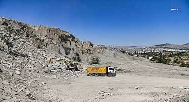 Ankara Büyükşehir Belediyesi'nden 100 yıllara armağan proje: Hıdırlıktepe Rekreasyon Alanı ve Şükran Anıtı'nın yapımı başladı