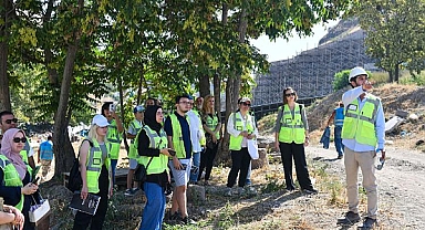 Ankara Büyükşehir Belediyesi'nin Ankara Miras Şantiye Gezileri devam ediyor