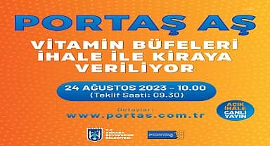 Ankara Büyükşehir Belediyesi vitamin büfelerini ihaleye çıkarıyor