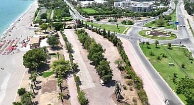 Antalya Büyükşehir Belediyesi ekipleri Karavan Park'ın tahliyesini tamamladı