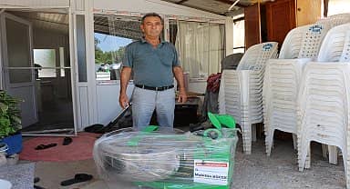 Antalya Büyükşehir Belediyesi'nden Serik'e hamur yoğurma makinesi 