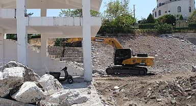 Antalya Büyükşehir Belediyesi'nin Kumluca Atatürk Stadyumu projesinde çalışmalar başladı