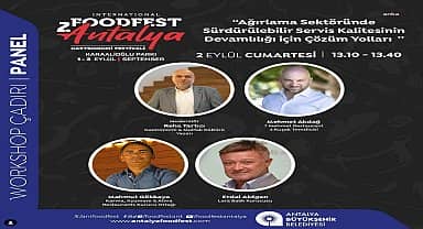 Antalya'nın gastronomi festivali 'Food Fest' başlıyor
