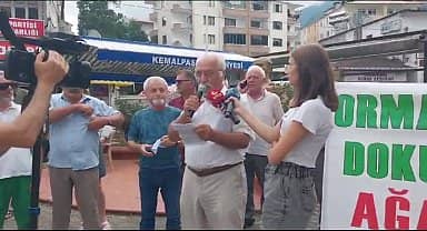 Artvin Kemalpaşalılar doğa talanına tepki gösterdi: "Çocuklarımıza ve torunlarımıza yaşamları zehredilecek"