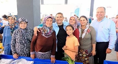 Aydın Büyükşehir Belediye Başkanı Çerçioğlu, Çine Peynir Hali Kapalı Pazar Yeri'nin açılışına katıldı