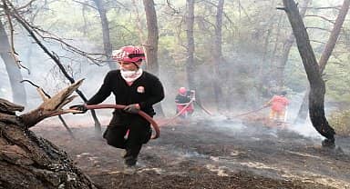 Bak Kadıköy'den Çanakkale'de yangın soğutma çalışmalarına destek 