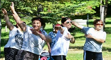 Başkentlilerden 'Parklarda Spor Etkinlikleri 'ne yoğun ilgi