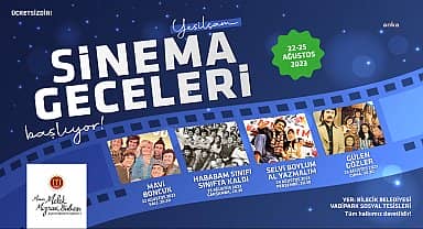 Bilecik Belediyesi'nden "Yeşilçam Sinema Geceleri"