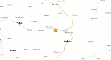Bingöl Karlıova'da 4.3 büyüklüğünde deprem oldu