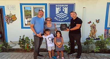 Bodrum'da bulunan maymun Torbalı Geçici Hayvan Bakımevi'ne teslim edildi 
