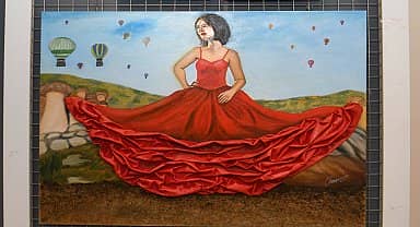 Bornova'da kadın temalı sergi