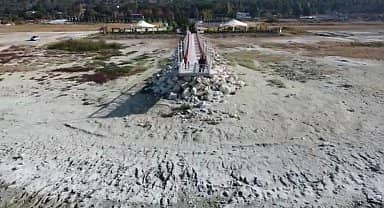 Burdur'da kuraklığın önüne geçmek ve içme suyu havzasını korumak için başlatılan projede hasat dönemi başladı