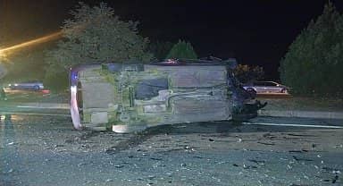 Burdur'da trafik kazası: 1 kişi hayatını kaybetti, 3 kişi yaralandı