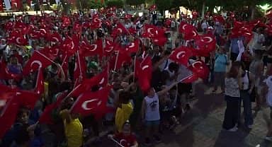 Büyük Zaferin 101'inci Yılında Manavgat tek yürek oldu