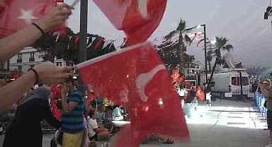 Büyükçekmece'de zafer coşkusu