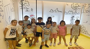 Çankaya Belediyesi 23 Nisan Çocuk Evi öğrencileri, Cin Ali Müzesi'nde