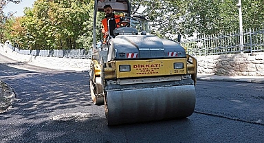 Çankaya Belediyesi asfalt çalışmalarını sürdürüyor