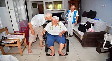 Çukurova Belediye Başkanı Çetin, vatandaş Ramazan Kulle'yi unutmadı 