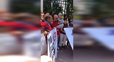 Disk Emekli-Sen Samsun Şubesi'nden Büyükşehir Belediye Başkanı Mustafa Demir hakkında 'su zammı' için suç duyurusu