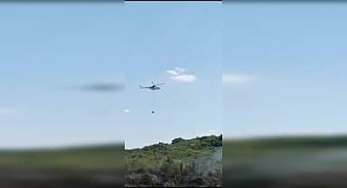 Edirne'de orman yangını