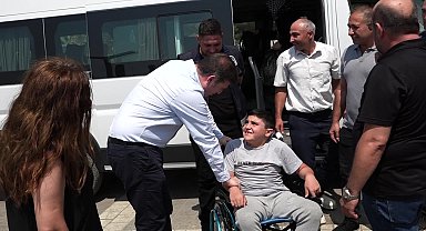 Edremit Belediyesi engelli vatandaşların yanında