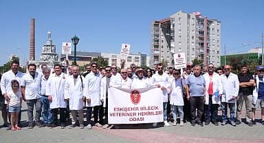 Eskişehir Bilecik Bölgesi Veteriner Hekimler Odası: "Veteriner hekimler 'sağlıkta şiddet yasası' kapsamına alınmalıdır"