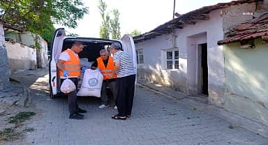 Eskişehir Büyükşehir Belediyesi'nden ihtiyaç sahiplerine un desteği