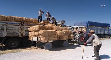 Eskişehir Büyükşehir'den hayvan üreticilerine balya hibesi