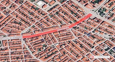 Eskişehir Büyükşehir'den Ziya Gökalp Bulvarı'nda yol genişletme çalışması 