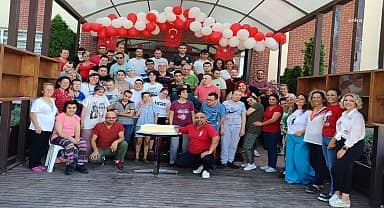 Eskişehir Büyükşehir'in Zihinsel Engelli Gündüz Yaşam Merkezi'nde 30 Ağustos coşkusu