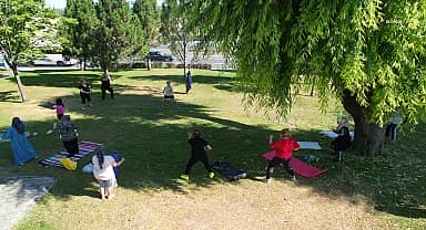 Eskişehir Tepebaşı'nda, açık havada spor keyfi