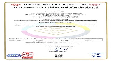 İzmir Büyükşehir Belediyesi ISO 27701 standardına sahip ilk 