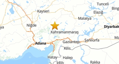 Kahramanmaraş Göksun'da 3.8 büyüklüğünde deprem oldu