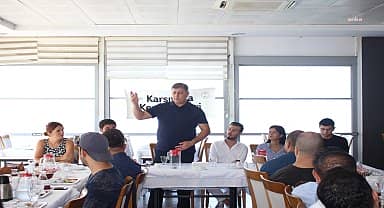 Karşıyaka Belediye Başkanı Tugay, gençlerle buluştu