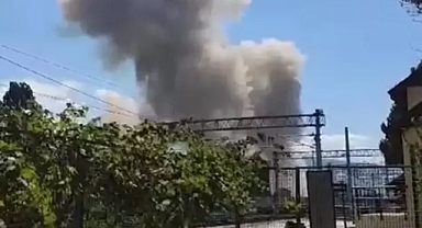 Kocaeli'de Derince Limanı'nın yakınlarında patlama meydana geldi