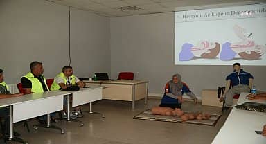 Konak Arama Kurtarma Merkezi'nde ilk grup eğitimini tamamladı