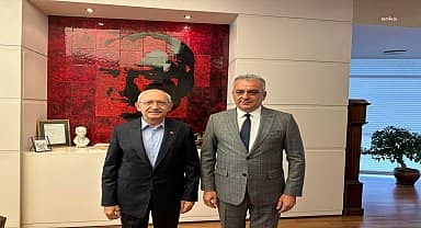 Konyaaltı Belediye Başkanı Esen, Kemal Kılıçdaroğlu'nu ziyaret etti