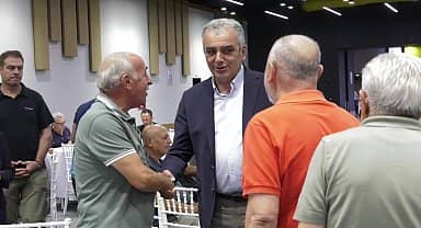 Konyaaltı Kaymakamı Köten, türkülerle uğurlandı