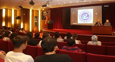 KTÜ Şehir ve Bölge Planlama Bölümü öğrencilerinden Yılmaz Büyükerşen'e ziyaret