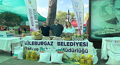 Lüleburgaz Belediyesi 'Tohum, Takas ve Yerel Ürünler Şenliği'ne katıldı
