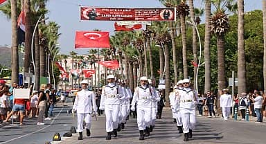 Marmaris'te 30 Ağustos coşkusu