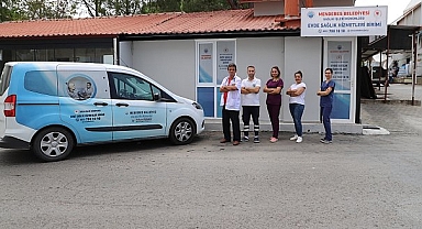 Menderes'te evde sağlık hizmetlerine yeni irtibat bürosu