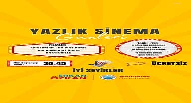 Menderes'te sinema zamanı