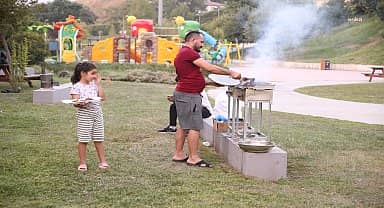 Merkezefendi'de sevindik vadi park yeni yüzüyle misafirlerini karşılıyor