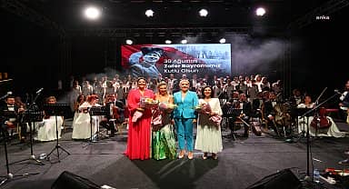 Merkezefendi'de Zafer Bayramı coşku ile kutlandı