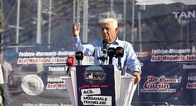 Muğla Büyükşehir Belediyesi hizmete aldığı tekneleri tanıttı 