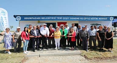 Odunpazarı Belediyesi Yeni Çeşit Deneme ve Çiftçi Eğitim Merkezi'ni açtı