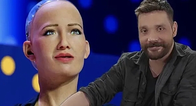 Oğuzhan Uğur ve Robot Sophia'yı arasında ilginç polemik 